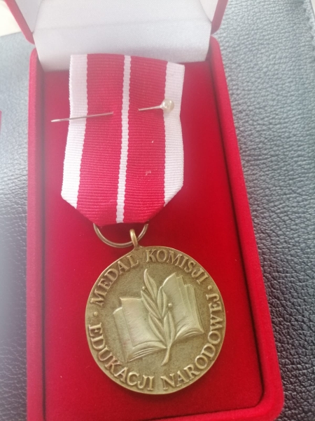 Medal Edukacji Narodowej dla Pani Julianny Krupy