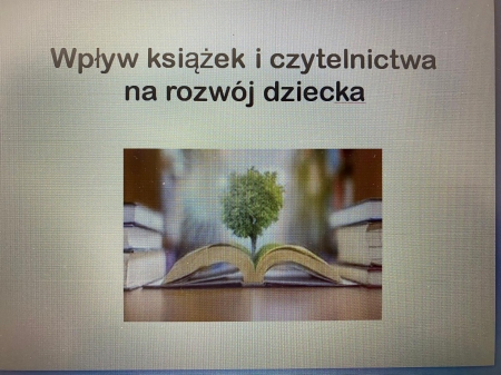 Wpływ książek i czytelnictwa na rozwój dziecka.