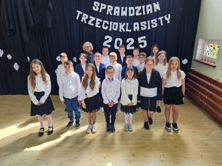 8 maja- Sprawdzian Trzecioklasisty!