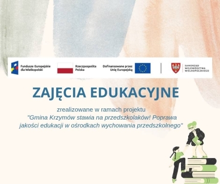 Realizacja zajęć w ramach projektu ''Gmina Krzymów stawia na przedszkolaków!'' -...