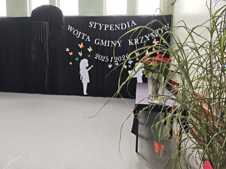 Stypendia Wójta Gminy Krzymów!