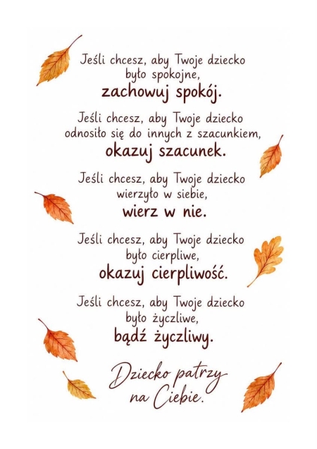 Jeśli chcesz...